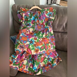 Two piece cotton floral set